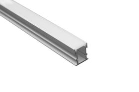 M8064  Tiras LED Strips 2m Floor Aluminium Profile 21.3 x 26mm Suitable For Tiras LED Strips Aluminium